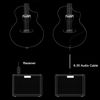 Wireless & Wired Acoustic Guitar Pickup System,Wireless Soundhole Pickup with...