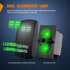 Nilight LED POD Lights Rocker Switch Led Light Bar Switch 5Pin Laser switches