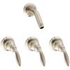 Pfister S10-430K Avalon 3-Handle Shower Handle , Brushed Nickel