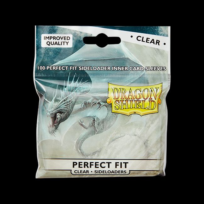 Card Sleeves Dragon Shield: Perfect Fit Side Load – Smoke