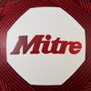 Mitre Intent Training Football | Enhanced Grip and Control | Durable Construction, White/Red, 5
