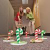 Candy Cane Ring Toss Game Set - 2.5" x 5" | Assorted Design | 1 Set