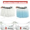 Mop Head Replacement, 3 Pack Spin Mop Refill Replace Head Compatible O Cedar Easywring 1-Tank System, Great Cleaning Power, Microfiber, Helper Housework, Machine Washable Easy-to-Replace, White