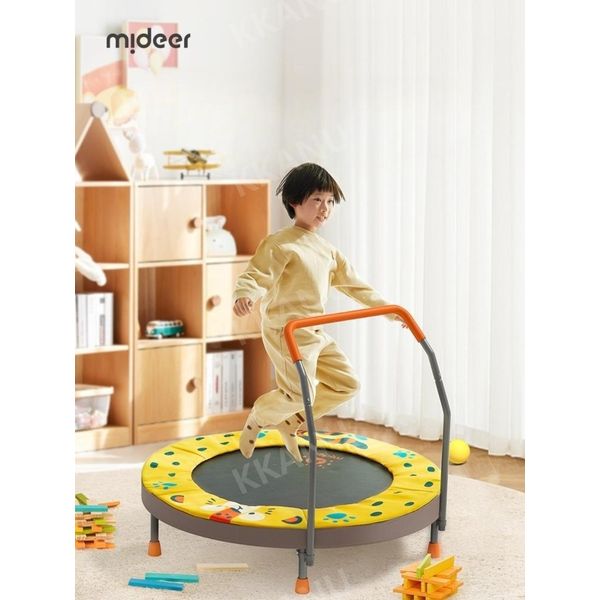 Jumping Machine Foldable Trampoline Household Jumping High Equipment Machine, Foldable Trampoline