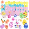 VEYLIN Easter Crown Kits, Easter Crafts Kit Easter Bonnet Kit for Kids DIY with Easter Eggs, Bunny Chick Easter Crafts for Kids