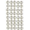 6mm Lynch Pins Clips Fasteners Linkage Locking Pins Tractors Trailers 40pc
