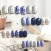 Turkalla Nail Nails, For Hands, 24 Pieces, 12 Different Sizes, 3D Feeling, Easy to Apply, Reusable, False Nails, Gel Nails, Hands, Nail Art, Nail Parts, Stylish, Popular Design, Beginners, Coming-of-Age Ceremonies, Weddings, Receptions