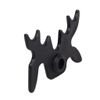 Imperial Billiard/Pool Cue Accessory: Slip-On/Portable Moosehead Bridge Head, Plastic, Black