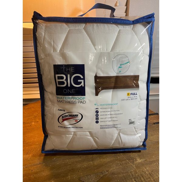 NEW Kohl’s “The Big One” full size waterproof mattress pad