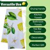 (2) Lemon Kitchen Kitchen Bathroom Bar Cotton Spring Summer NEW