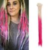 Dsoar Synthetic dreadlock extensions, 10 strands, handmade crochet braids, 20 Inch
