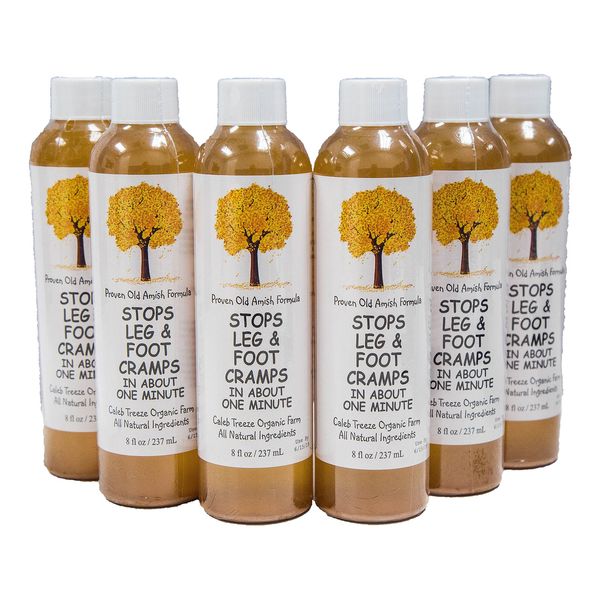 Caleb Treeze Old Amish Muscle Tonic (Formerly: Stops Leg and Foot Cramps) - 6...