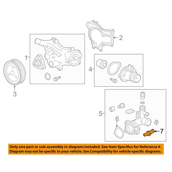 General Motors 55591401, Engine Coolant Temperature Sensor