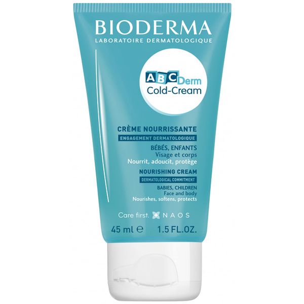 Bioderma - ABCDerm - Cold Cream - Gentle Moisturizing Body Cream - Body Lotion for Babies and Kids