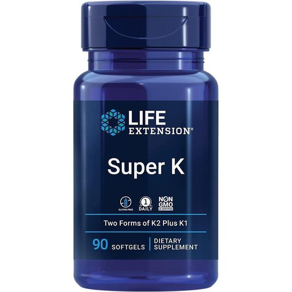 Vitamin K Japan Direct Life Extension Super K 90 Softgels 8