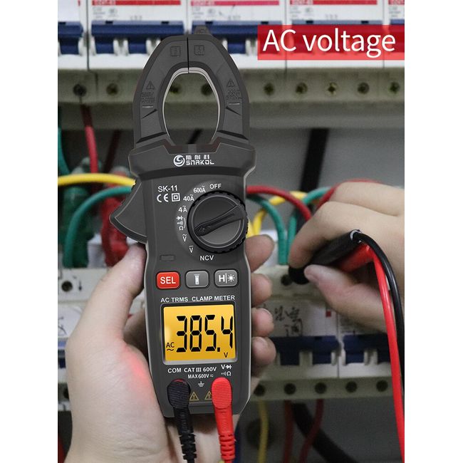 Digital Clamp Meter Electric 4000 Counts Multimeter Auto Rang