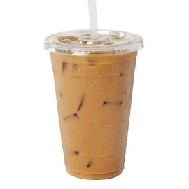 20 oz Clear Plastic Cup - Iced Cold Drink Coffee Tea Juice