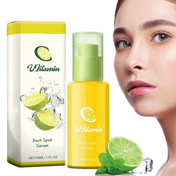 Vitamin C Dark Spot Serum - Green Tangerine Vitamin C Serum - Vitamin-C Gesichtsserum für Frauen - Pigmentflecken Entferner Gesicht Essenz - Glatte die Haut Feuchtigkeitsspendend Serum Gesichtspflege