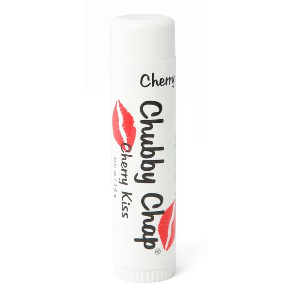 Chubby Chapstick - One (1x) Large Jumbo Chapstick Natural Chapstick - .5 Ounce Lip Balm (Cherry Kiss)