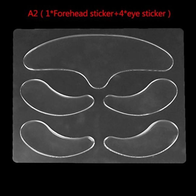 Facial Wrinkle Removal Silicone Pad Forehead Chin Sticker Anti Aging Reusable Skin Lifting Care Patch