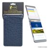 On Par Premium Golf Scorecard Holder - Ostrich, Navy/Grey