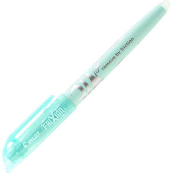 Pilot Frixion Light Soft Erasable Highlighter - Pastel Green, Pack of 12