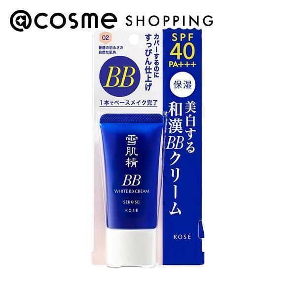 &quot;October 15th 15x points&quot; Sekkisei White BB Cream 02 Natural skin tone with normal brightness 30g BB Cream @cosme _24Oct