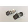 50 x 1/4" Picture Frame Offset Clips With Screws for Canvas, Mirrors, etc
