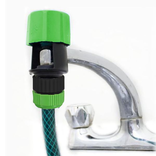 Kitchen Tap Hose Connector Garden Hose Adapter, Hose Pipe Tap Connector, Hose to Tap Connector for Kitchen Sink Indoor Outdoor Tap (Green)