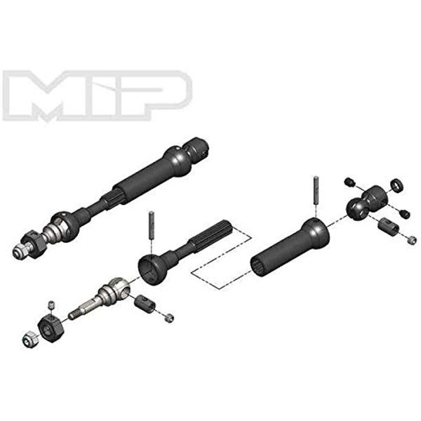 MIP CVD Drive Kit Front 87mm - 112mm with 10mm x 5mm Bearing MIP18150 Electric Car/Truck Option Parts