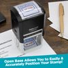 MaxMark Q43 (Large Size) Date Stamp with Received Self Inking Stamp - Blue Ink