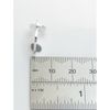 Oval plain disc sterling silver charm pendant .925 x 1 Discs charms