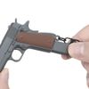 1/4 scale 1911 keychain grey