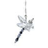Crystalize Home Crystal Dragonfly Blue Navy