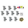 Pack 20 pcs 1/4 Turn Angle Stop Valve 5/8" OD Comp  x 1/4" OD Comp For ICEMAKER