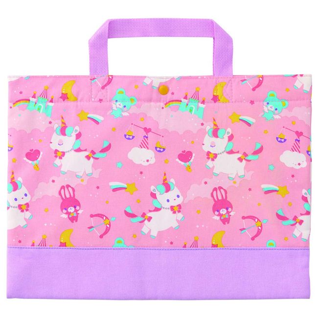 Skater KBL1 Children's Tote Bag, Lesson Bag, Unicorn, Width 15.7 x Height 11.8 inches (40 x 30 cm)