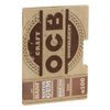 OCB Craft, kurze Blättchen aus Hanf, Doppelfenster, 100 Blättchen pro Heftchen 10 Heftchen
