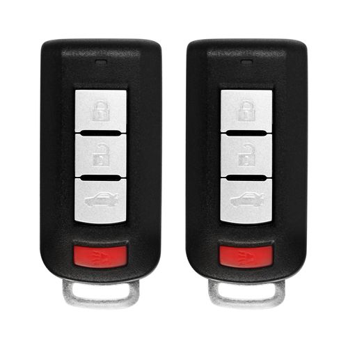 TG Auto Keyless Key Fob Remote Control Replacement for 2008-2020 Mitsubishi Lancer Outlander Sport Mirage OUC644M-KEY-N 315MHz 4 Buttons (Set of 2)