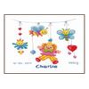 Vervaco Birth Record Clown Delight Counted X Stitch Kit, Multi-Colour
