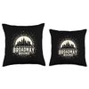 Broadway Bound Theater Lover NYC Dreamer Throw Pillow