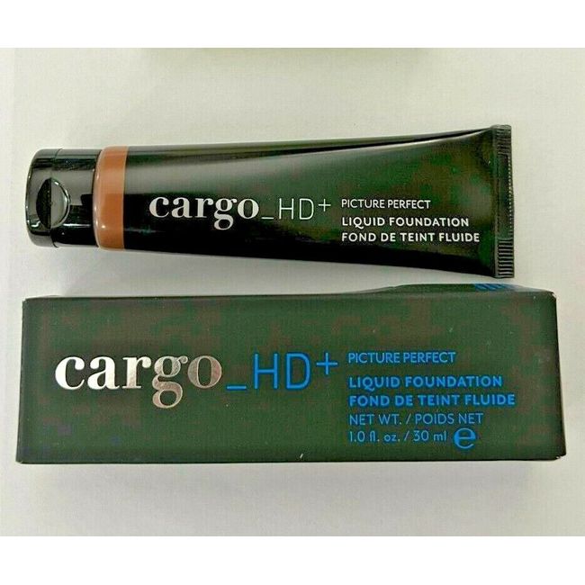 CARGO_HD+ PICTURE PERFECT LIQUID FOUNDATION 1.0fl oz HD-F8 F80 NEW IN BOX