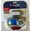 TAYLOR WIRELESS PROGRAMABLE THERMOMETER WITH WIRELESS REMOTE CONTROL  NEW SEALED