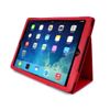 Tuff-Luv Type View Colour block Essentials Case Cover with Screen Protector for iPad Air - Red