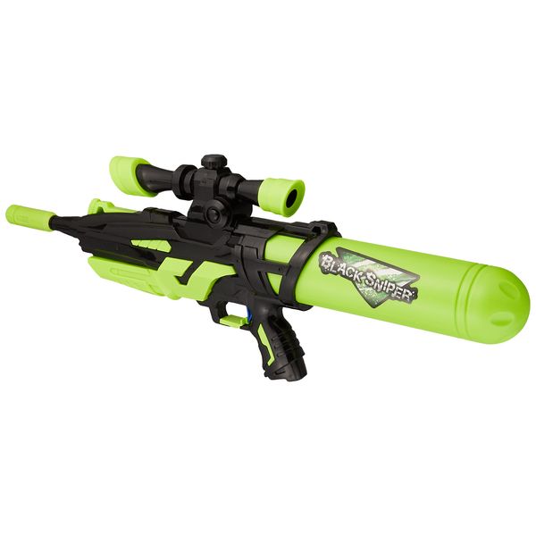 Ikeda Kogyosha Water Gun Water Pistol Air Black Sniper 13890