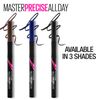 MAYBELLINE - Master Precise All Day Liquid Eyeliner Cobalt Blue - 0.034 floz/1ml