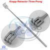 Surgical Knapp Retractor Three Prong Hook Sharp Ophthalmic Surgery Instruments