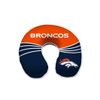 Denver Broncos Wave Memory Foam Travel Pillow