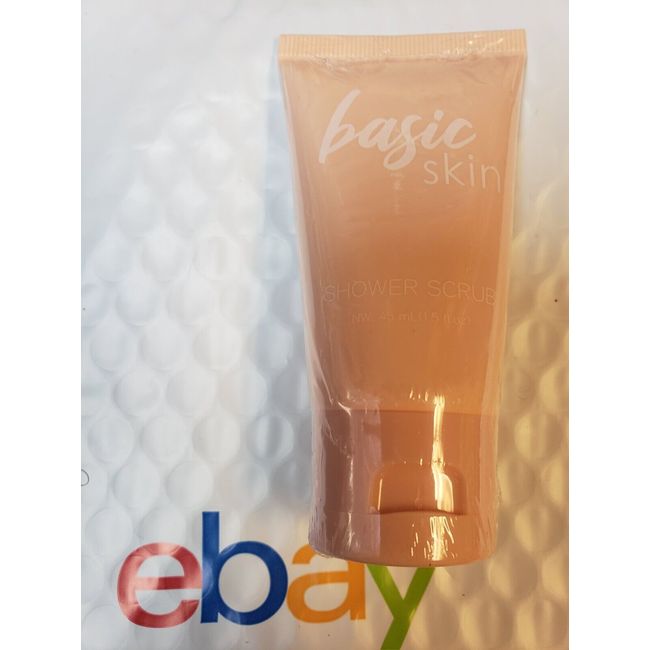 BASIC SKIN SHOWER SCRUB•1.5 FL OZ. SEALED