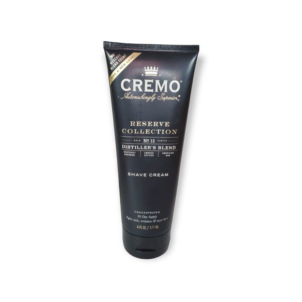 Cremo Collection Shave Cream, No. 13, Distiller's Blend, Reserve Blend, 6 fl