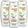Duschdas Shower Gel Care Coconut & Shea Butter 3 x 225 ml Pack of 3